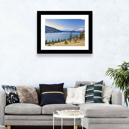 Blue Lake Okanagan Wall Art