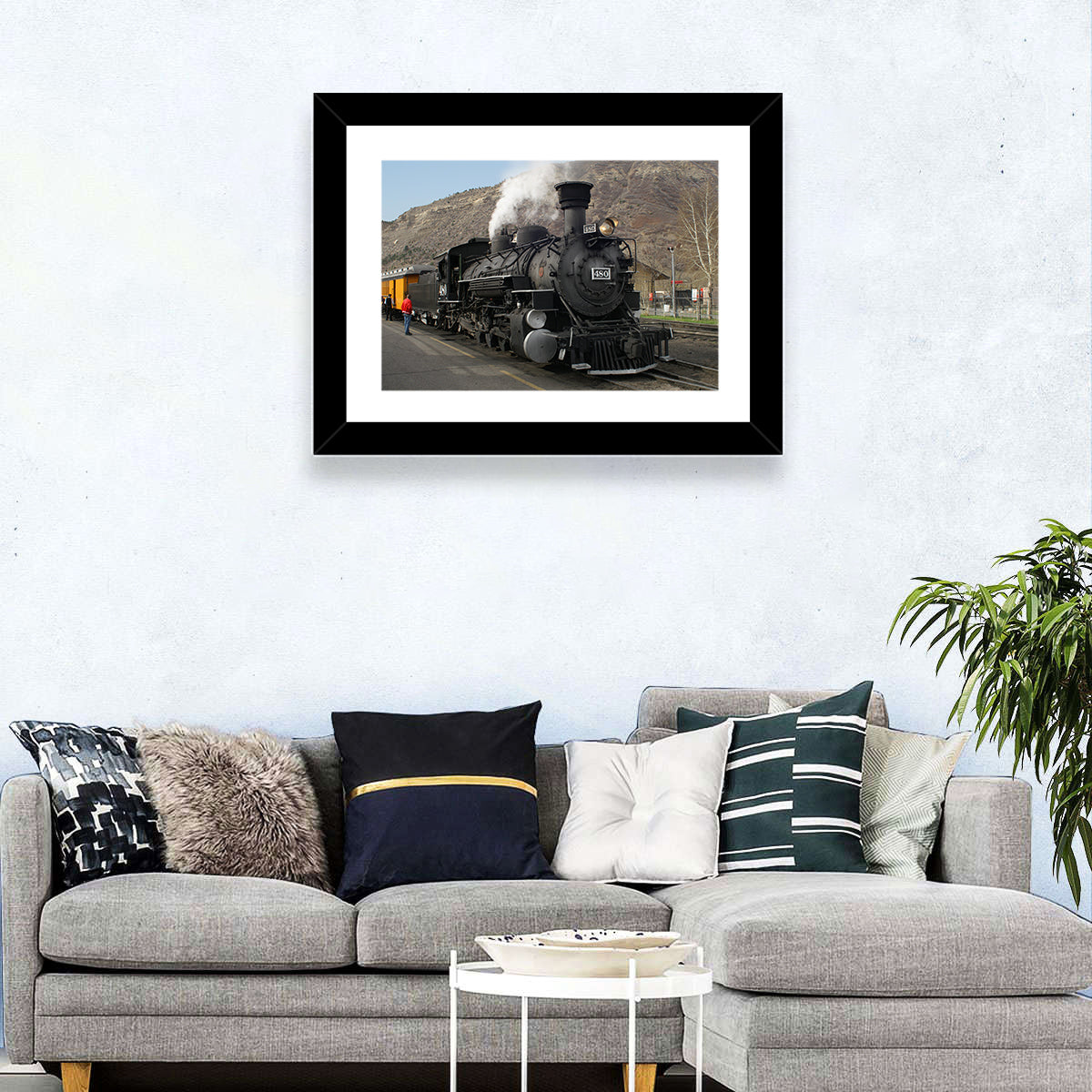 Durango Steam Locomotive No. 480 Wall Art