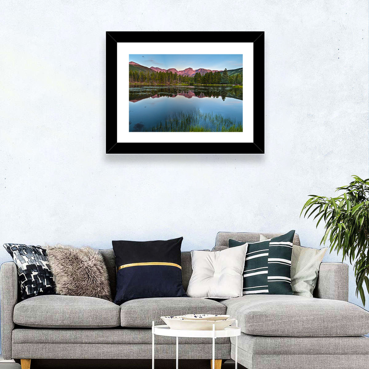 Sprague Lake Reflection Wall Art