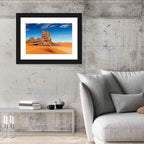 Sahara Rock Formation Landscape Wall Art