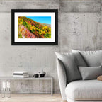 Svaneti Autumn Mountain Landscape Wall Art