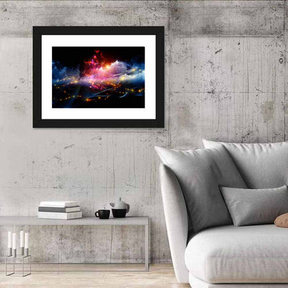 Cosmic Music Lightscape Wall Art
