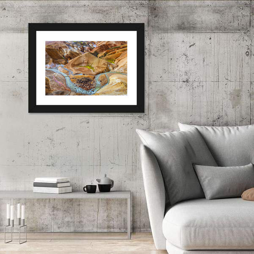 Kerlingarfjöll Geothermal Landscape Wall Art