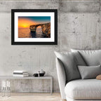 Azure Window Sunset, Dwejra Wall Art