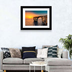 Azure Window Sunset, Dwejra Wall Art