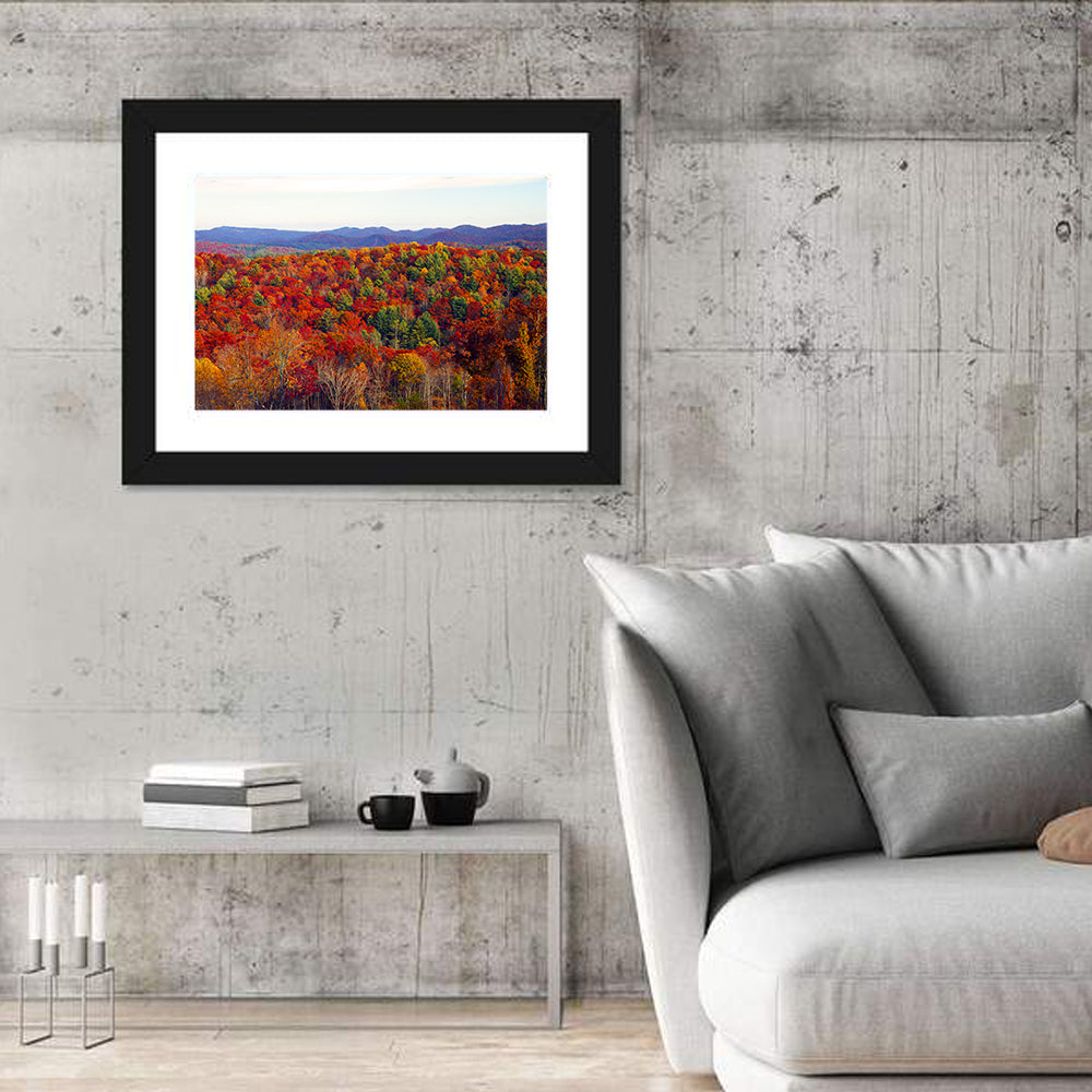 Autumn in the Appalachian Forest Wall Art