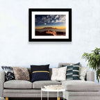 Table Mountain Sunset Silhouette Wall Art