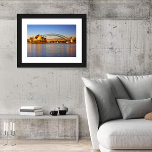 Harbour Bridge Opera House Wall Art