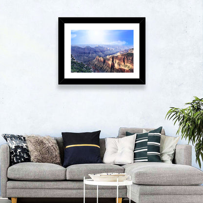 Grand Canyon Sunlit Vista Wall Art