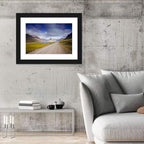 Iceland Gravel Road Landscape Wall Art