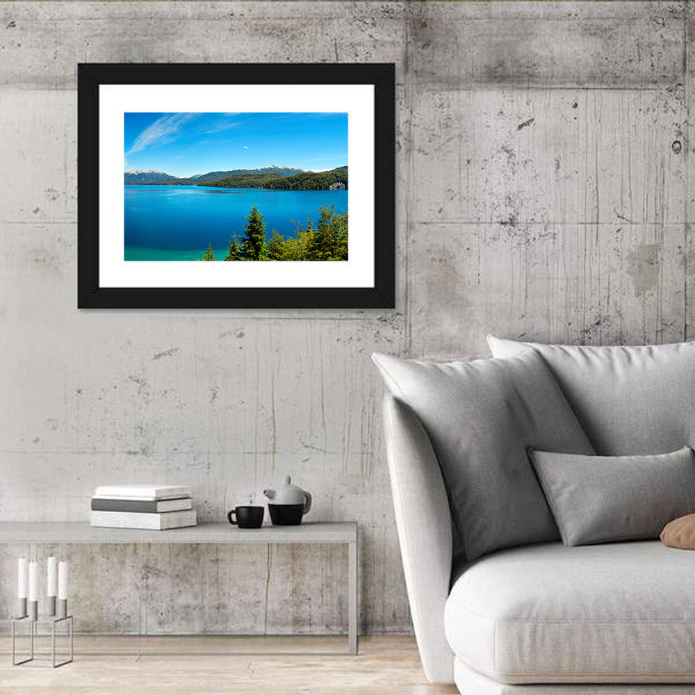 Nahuel Huapi Lake Wall Art in a room, landscape