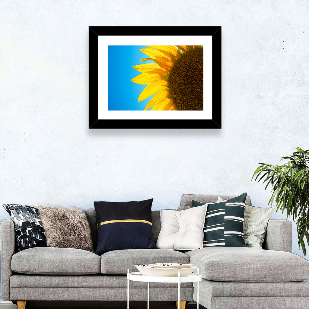 Sunflower Close-up Wall Art