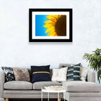 Sunflower Close-up Wall Art