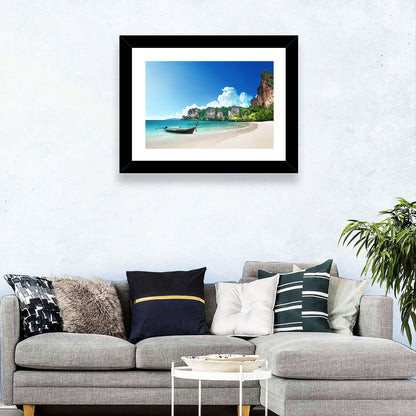 Railay Beach View, Krabi Wall Art