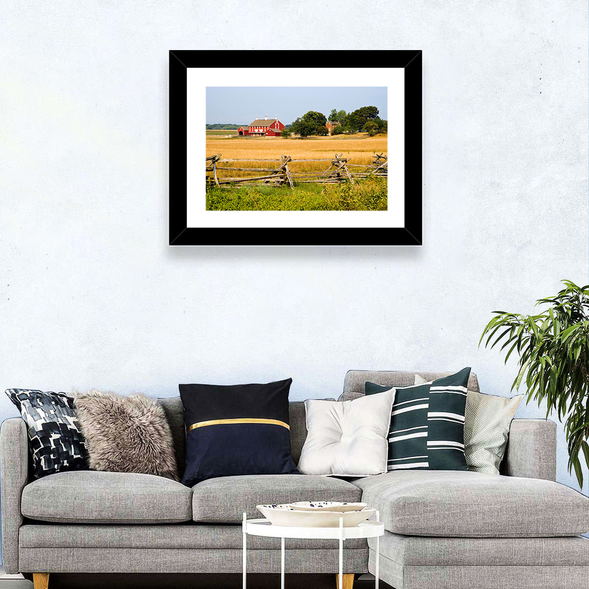 Gettysburg Farm Field Wall Art