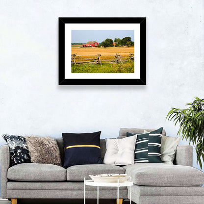 Gettysburg Farm Field Wall Art