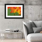 Autumn Maple Leaves Wall Art