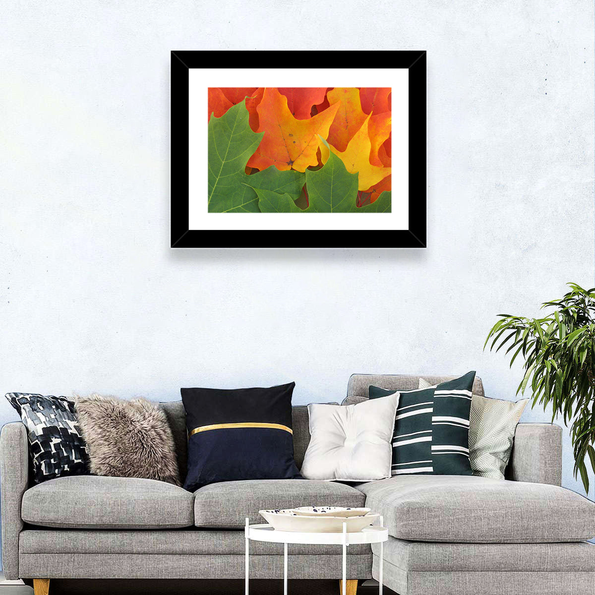 Autumn Maple Leaves Wall Art