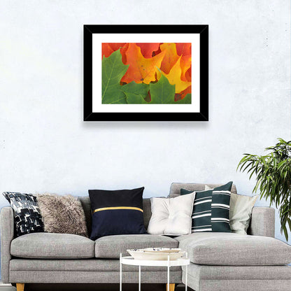 Autumn Maple Leaves Wall Art