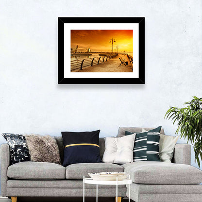National Assembly at Golden Hour Wall Art