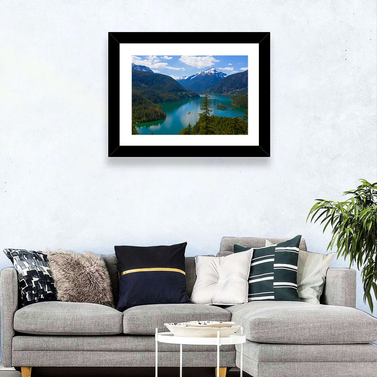 Diablo Lake Reflections Wall Art