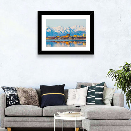 Anchorage Morning Skyline Wall Art