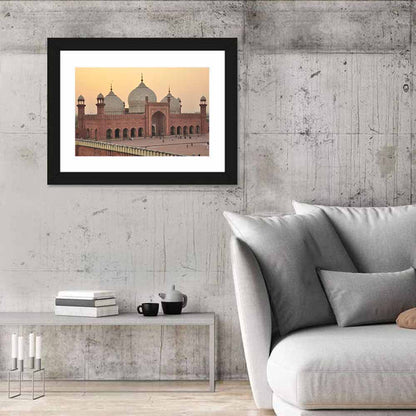 Badshahi Mosque at Sunset Wall Art