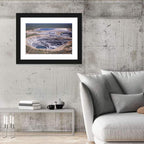 Aerial Open Pit Uranium Mine Wall Art