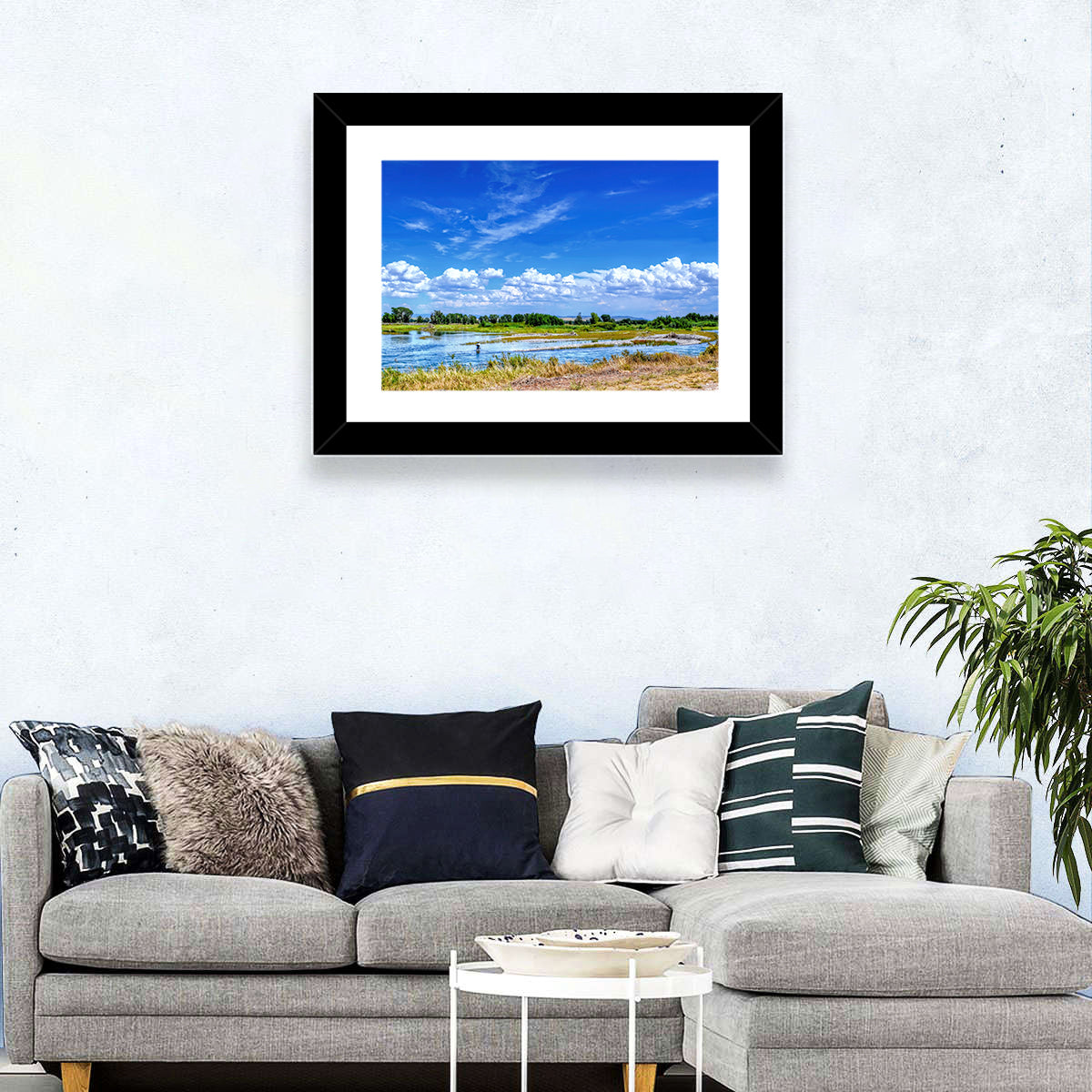 Snake River Fly Fishing, Idaho Wall Art