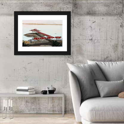Ein Bokek Dead Sea Boardwalk Wall Art