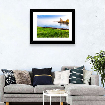 Lake Neuchatel Meadow Wall Art