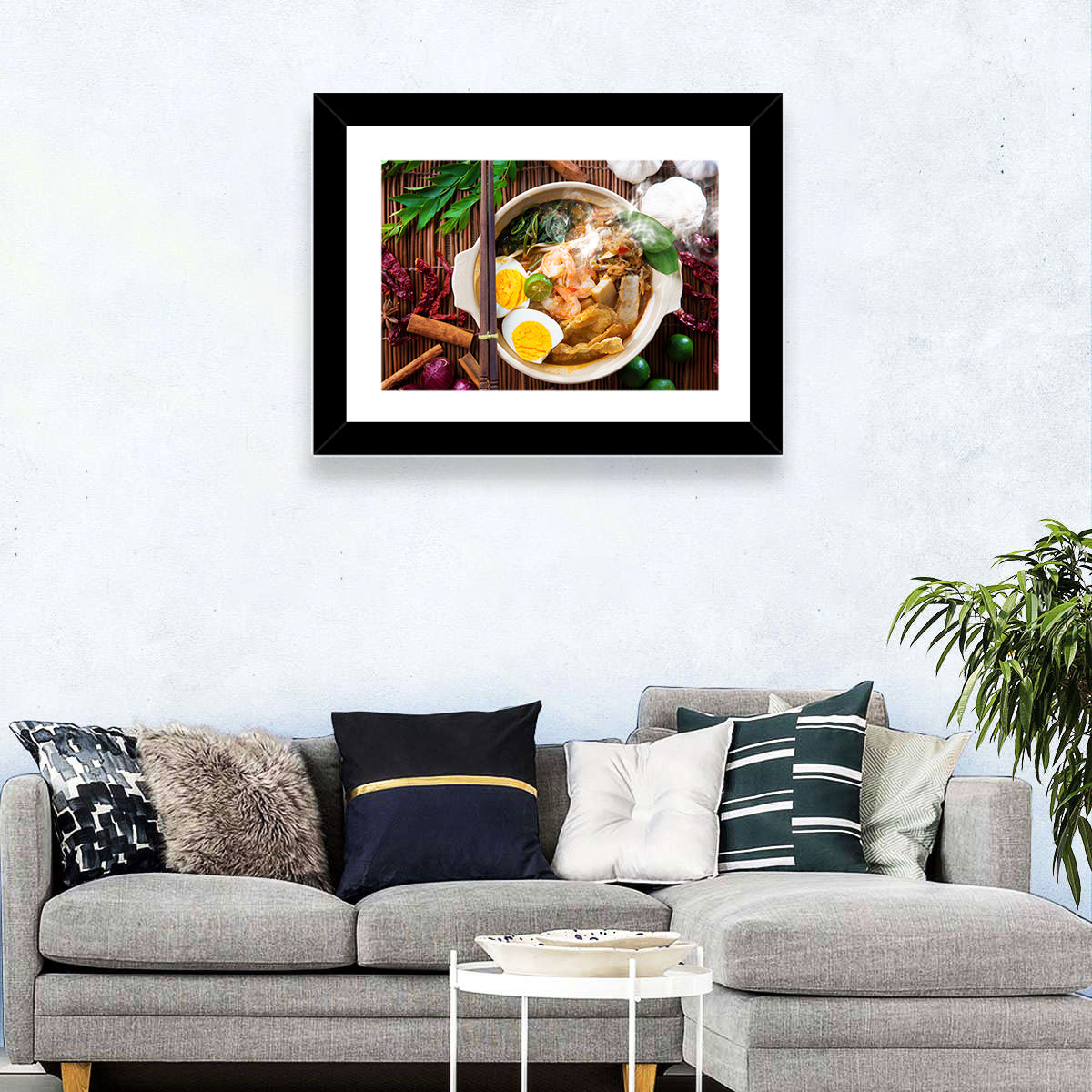 Malaysian Prawn Mee Bowl Wall Art
