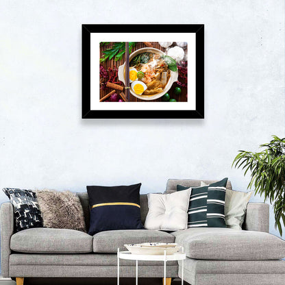 Malaysian Prawn Mee Bowl Wall Art