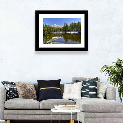 Yosemite Mountain Reflection Wall Art