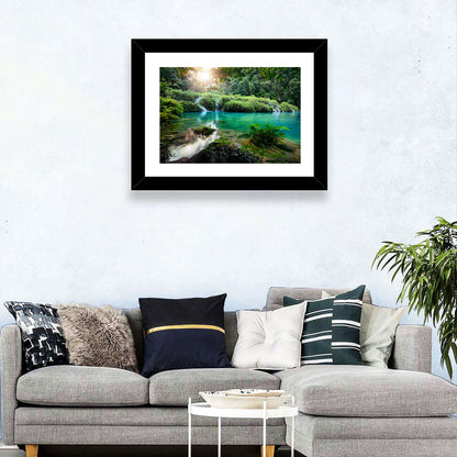 Semuc Champey Turquoise Pools Wall Art