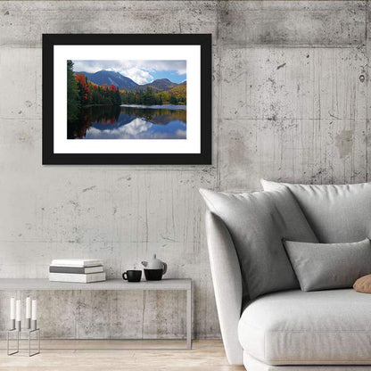 Adirondack Lake Reflection Wall Art