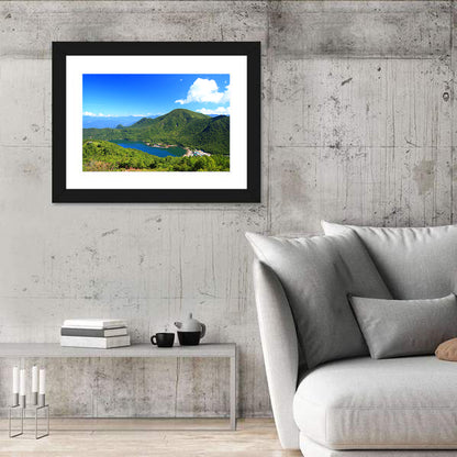 Mount Akagi and Lake Yunoko Wall Art