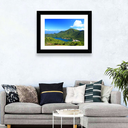 Mount Akagi and Lake Yunoko Wall Art