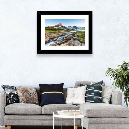 Logan Pass Golden Hour Wall Art