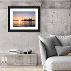 Toronto Sunset Skyline Wall Art