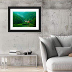 Mist Over Lake Tarnita Wall Art