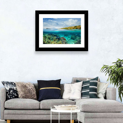 Menjangan Island Split View Wall Art