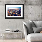 Melbourne Twilight Skyline Wall Art