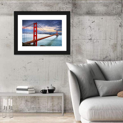 Golden Gate Bridge at Dusk Wall Art
