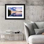 Lake Wylie Sunset Reflection Wall Art
