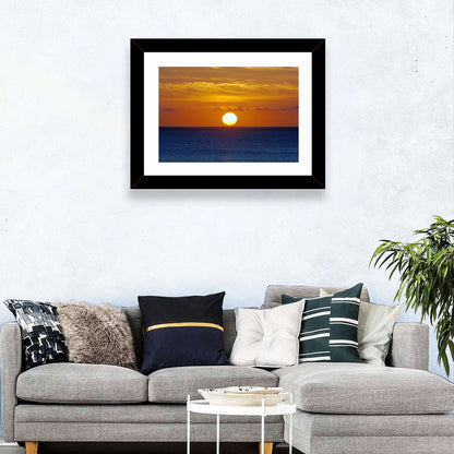 Golden Pacific Sunrise Wall Art