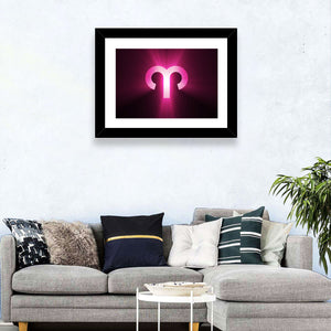 Aries Symbol Wall Art