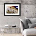 Second Amendment Bullets on Constitution Wall Art
