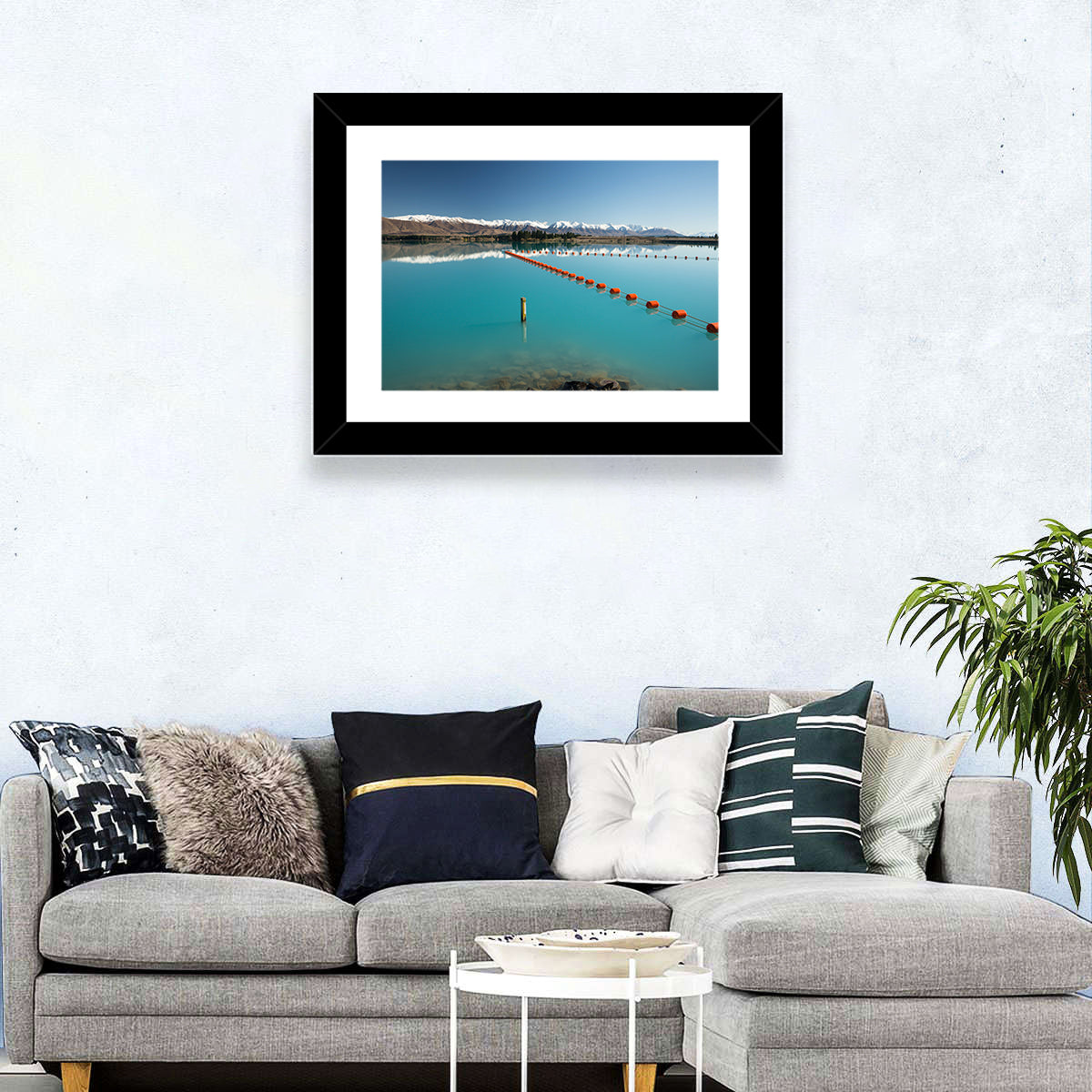 Lake Ruataniwha Reflection Wall Art