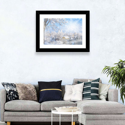 Frosted Village Wall Art